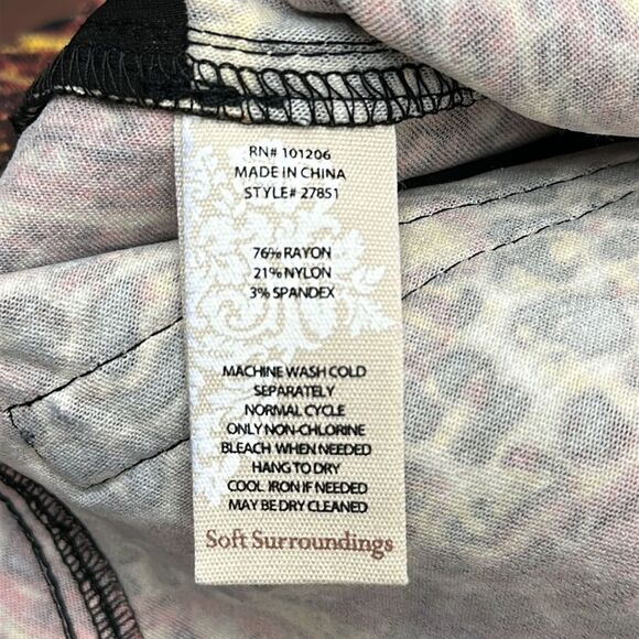 Soft Surroundings Jeggings Size XL Pull On High Rise - Picture 11 of 12